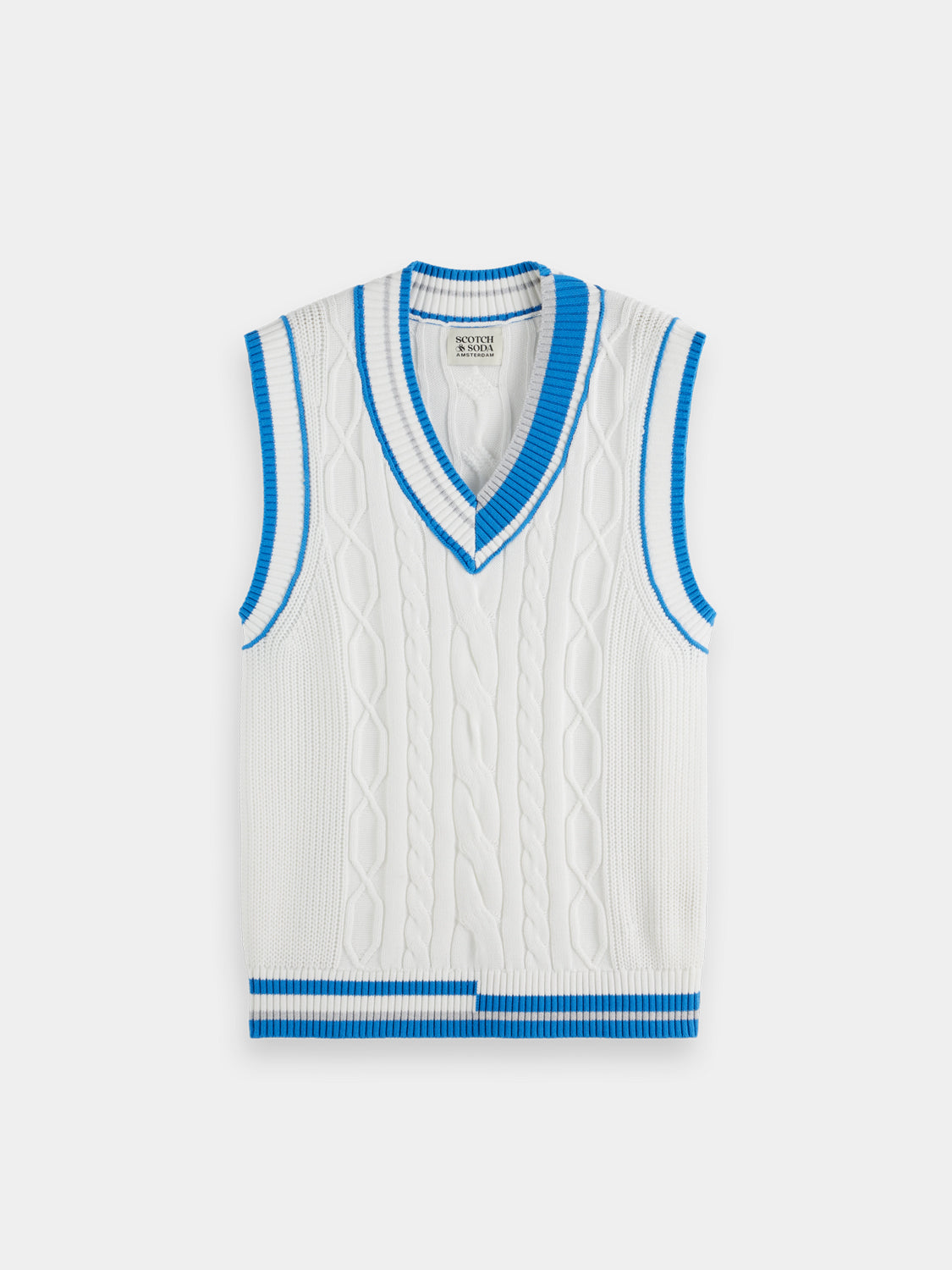 Cable knit vest - Scotch & Soda AU