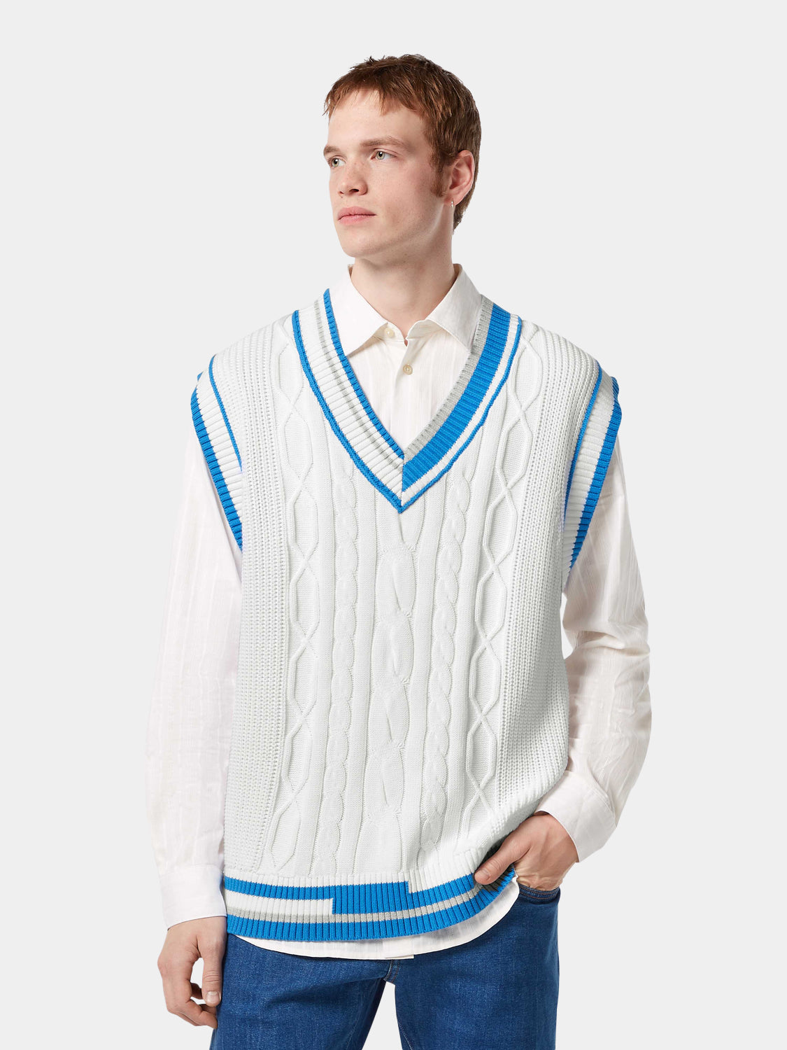 Cable knit vest - Scotch & Soda AU