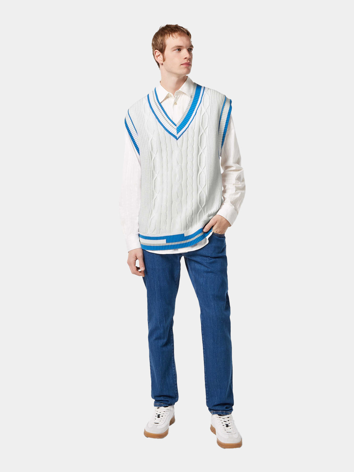 Cable knit vest - Scotch & Soda AU