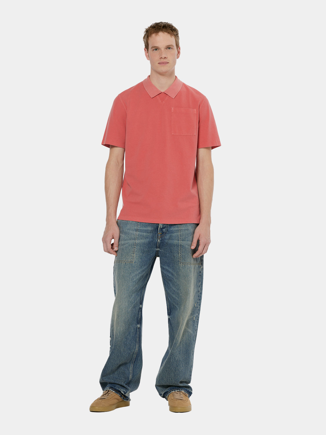 Garment-dyed polo - Scotch & Soda AU