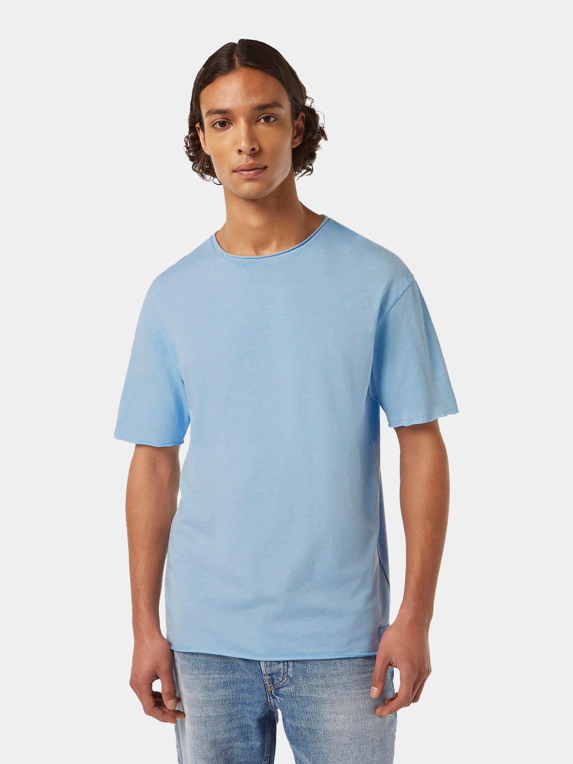 Raw edge t-shirt