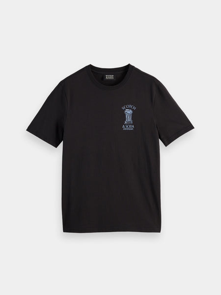 “Scotch & Soda” SSグラフィックTシャツ Black/Record Scotch&Soda SS Graphic Tee - Black Color Size M - New with