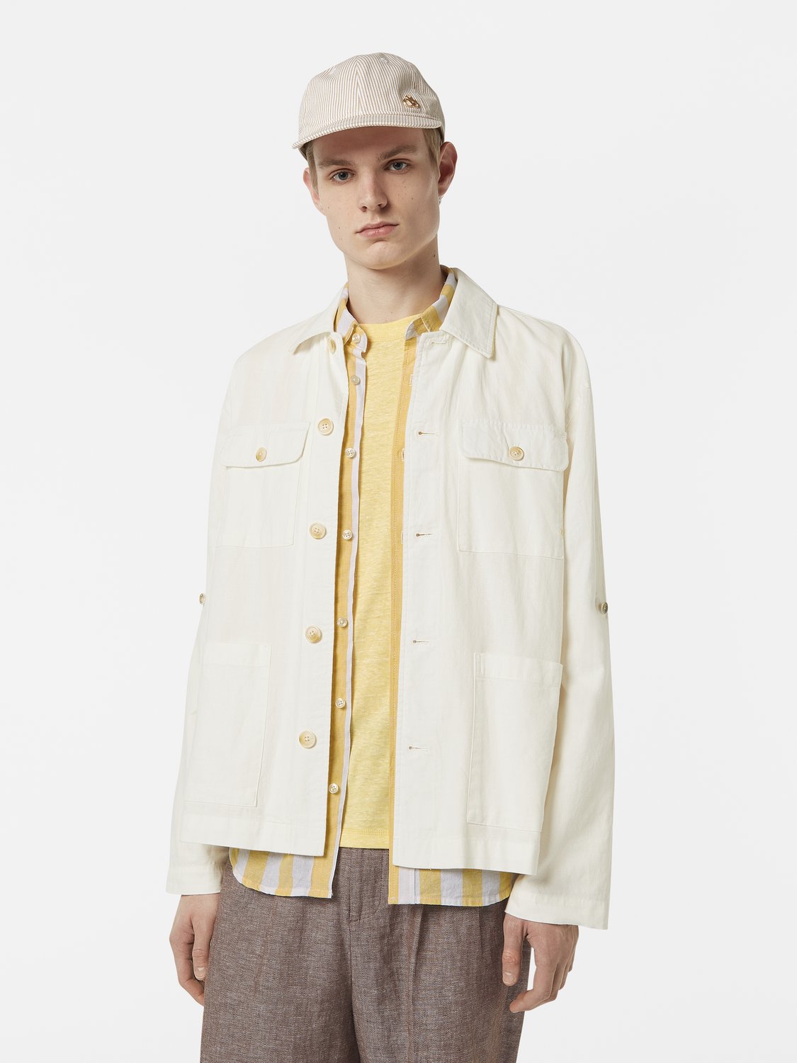 Cotton-linen overshirt - Scotch & Soda AU