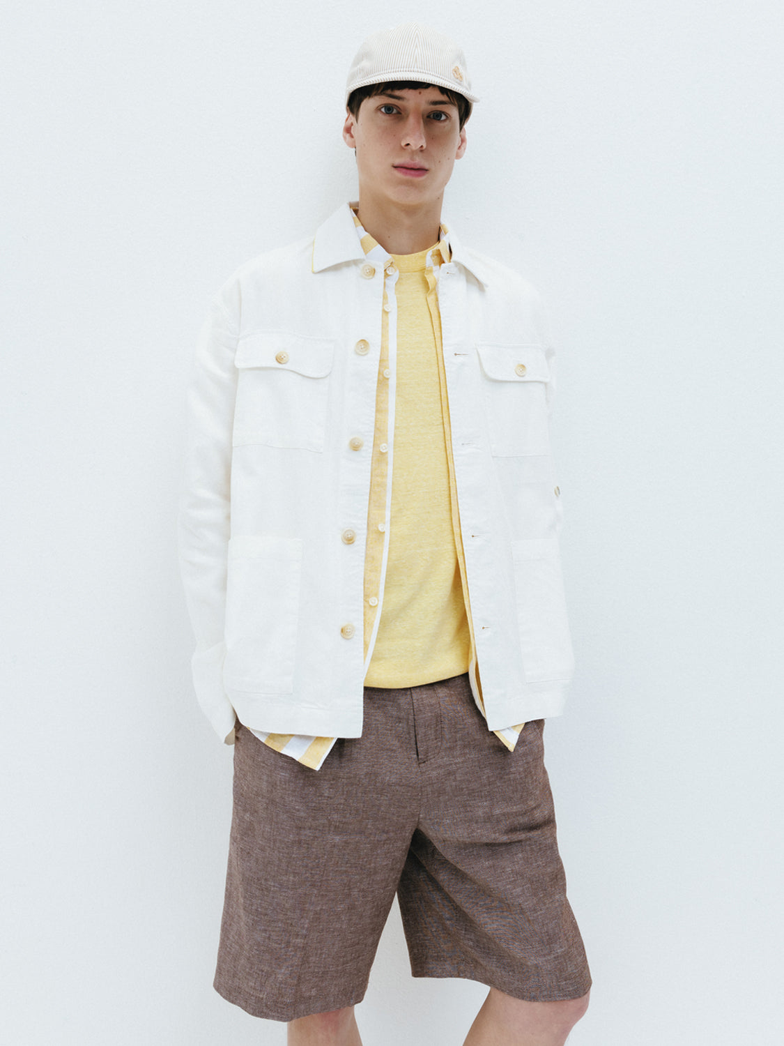 Cotton-linen overshirt - Scotch & Soda AU