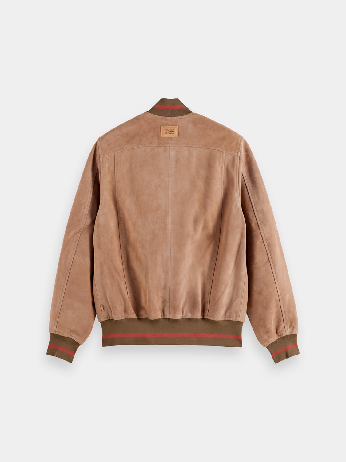 Suede bomber jacket - Scotch & Soda AU
