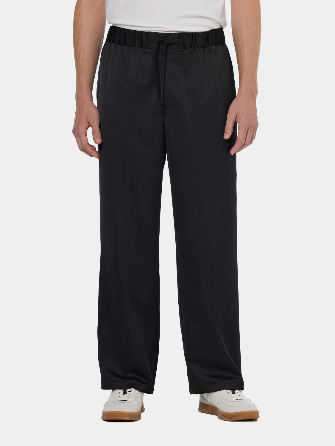 Heavy satin joggers