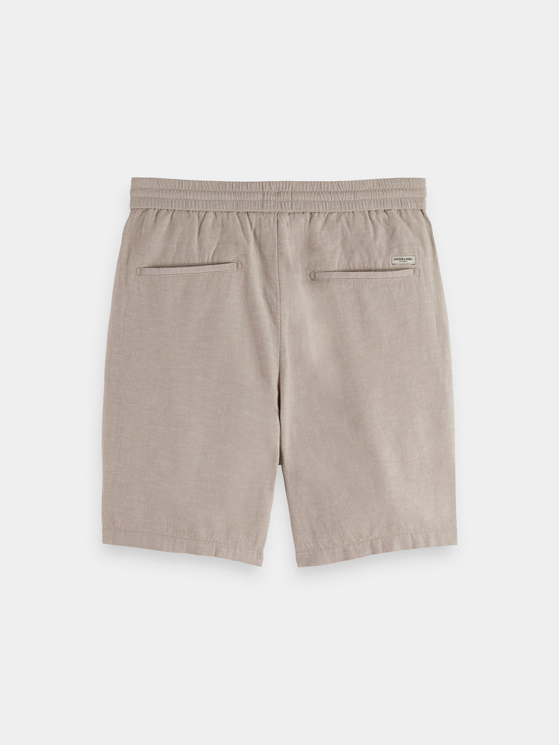 Fave cotton-linen shorts - Scotch & Soda AU