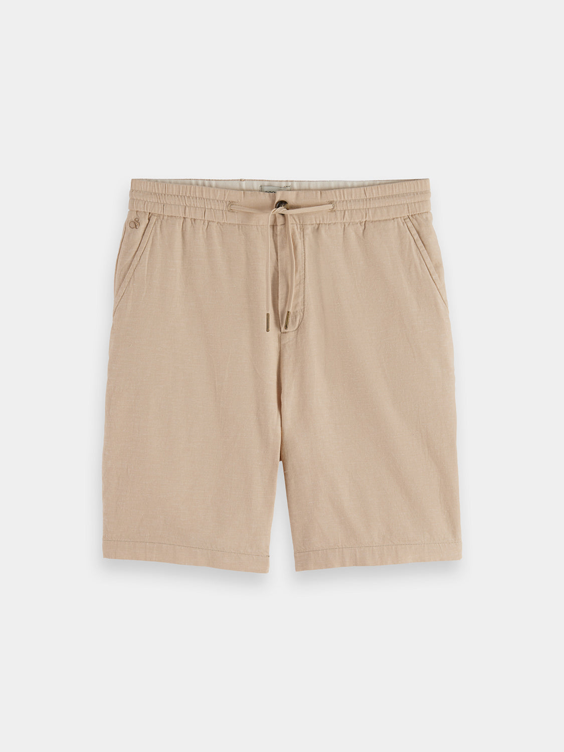 Fave cotton-linen shorts - Scotch & Soda AU