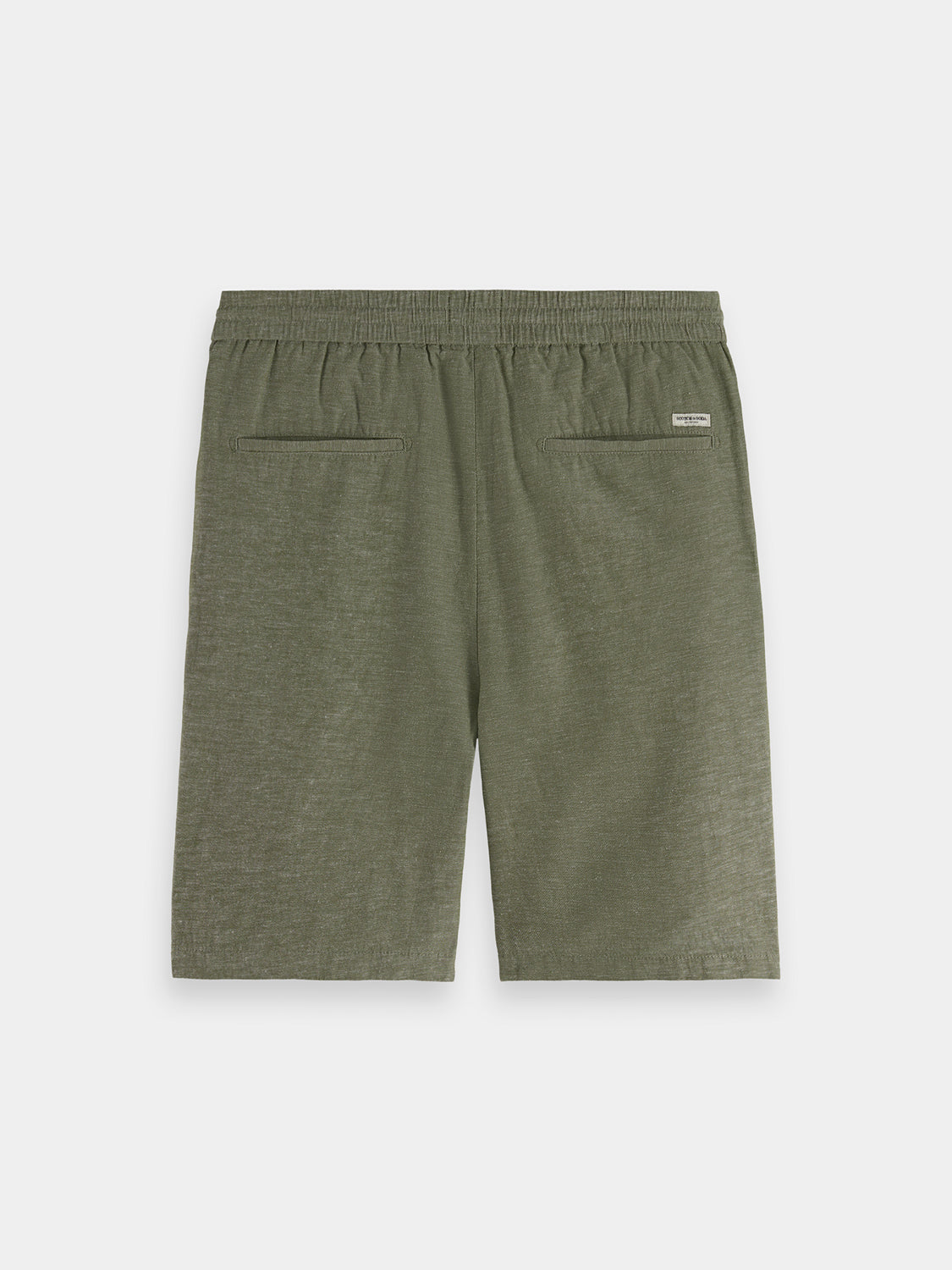 Fave cotton-linen shorts - Scotch & Soda AU