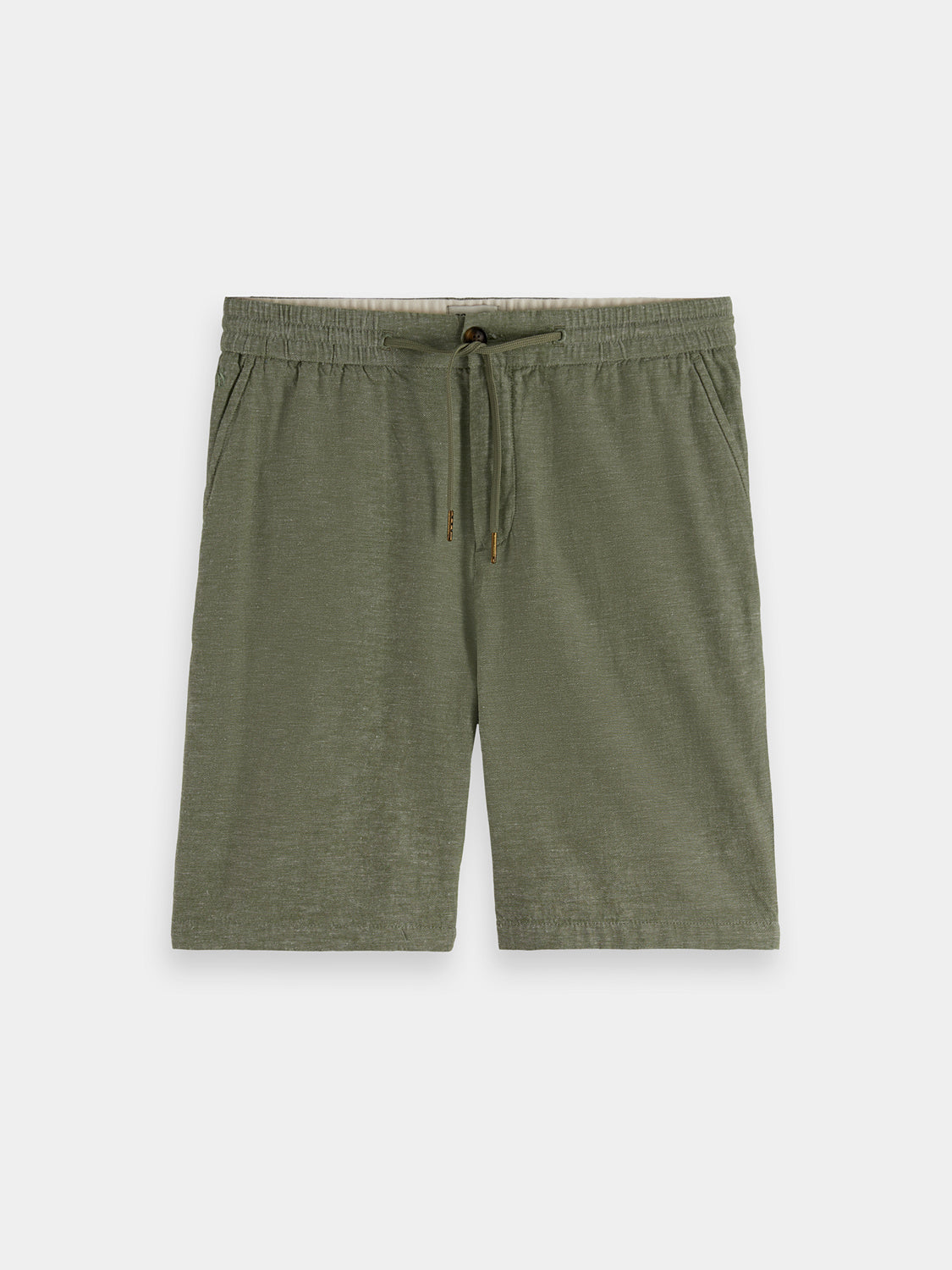 Fave cotton-linen shorts - Scotch & Soda AU