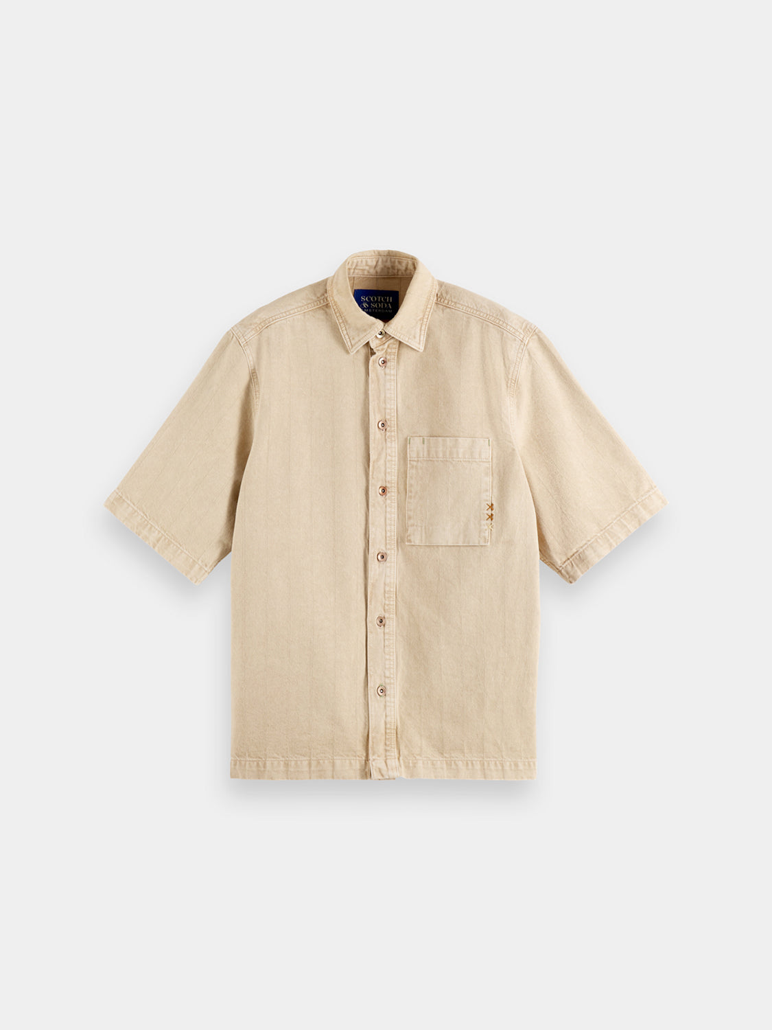 Washed denim shirt - Scotch & Soda AU