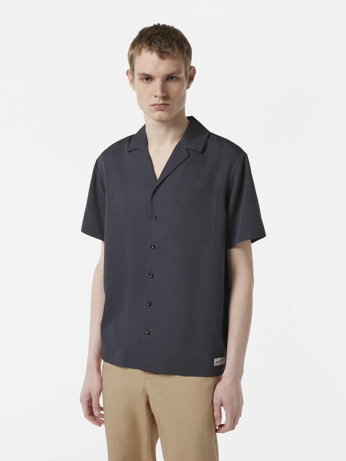 Sateen short sleeved shirt - Scotch & Soda AU
