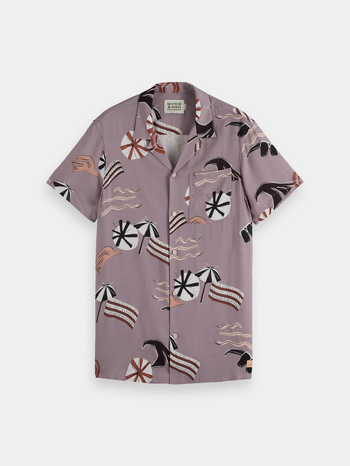 Printed short sleeved shirt - Scotch & Soda AU