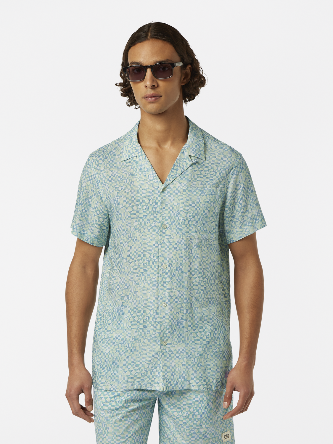 Printed short sleeved shirt - Scotch & Soda AU