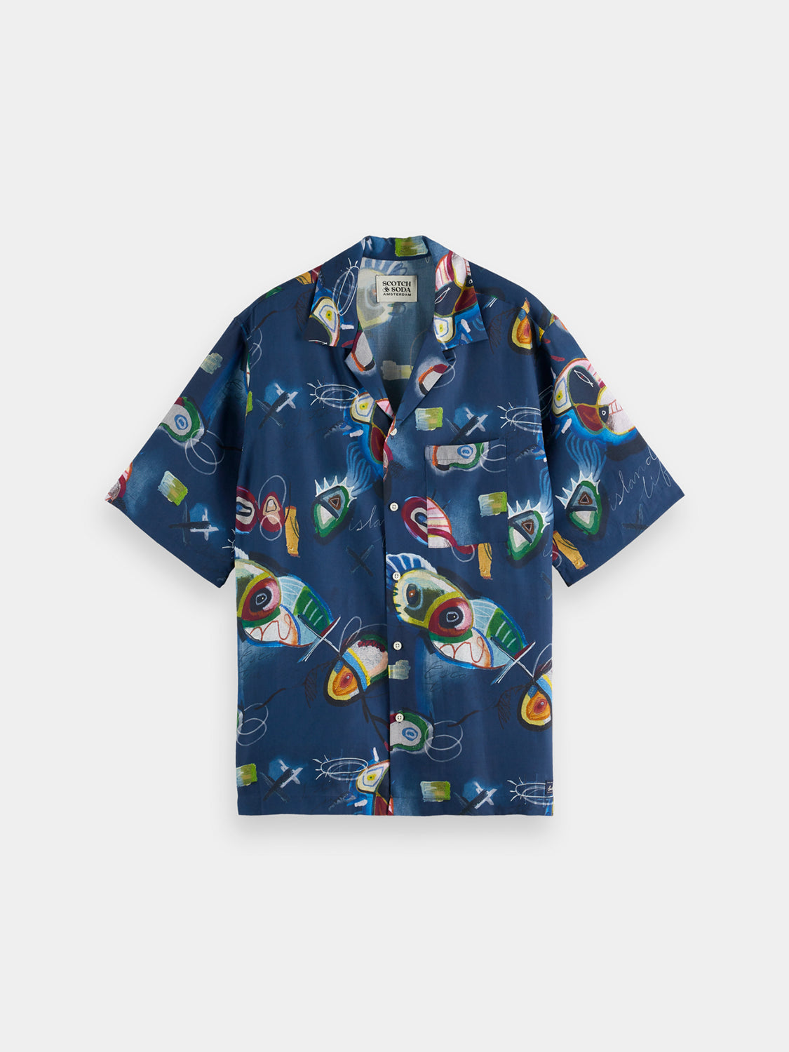 Printed short sleeved shirt - Scotch & Soda AU