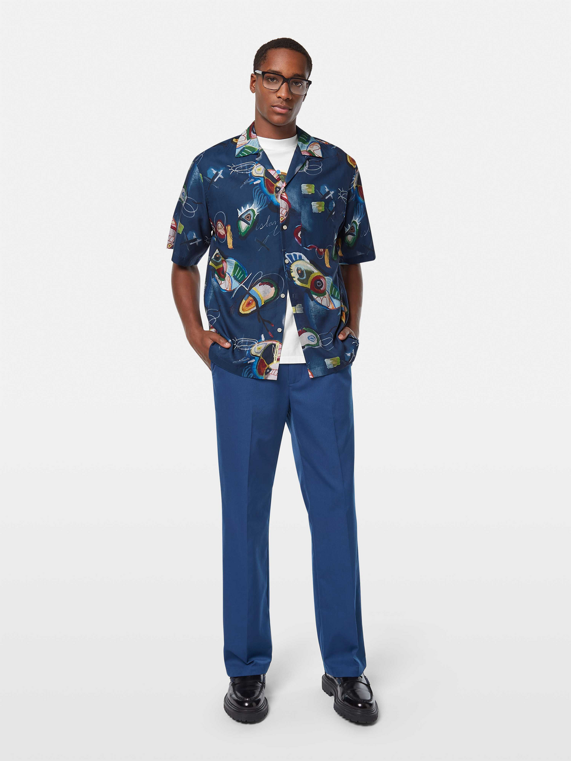 Printed short sleeved shirt - Scotch & Soda AU