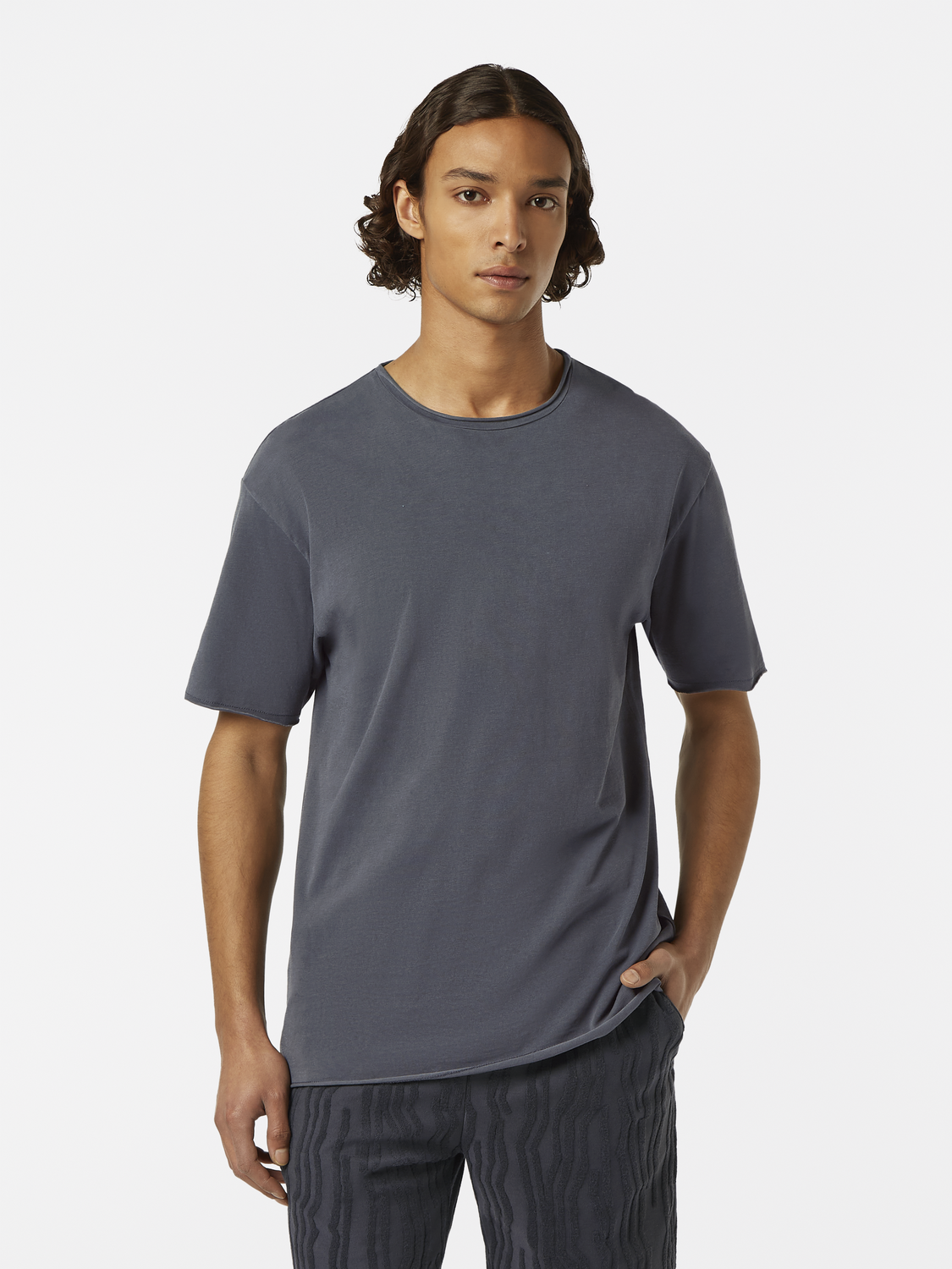Raw edge t-shirt - Scotch & Soda AU