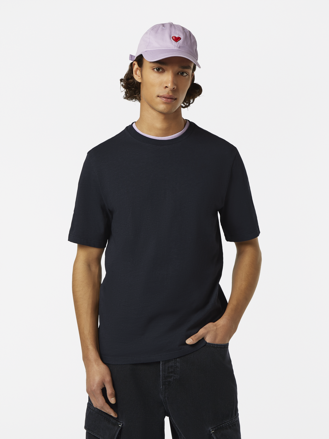 Cotton-linen t-shirt - Scotch & Soda AU
