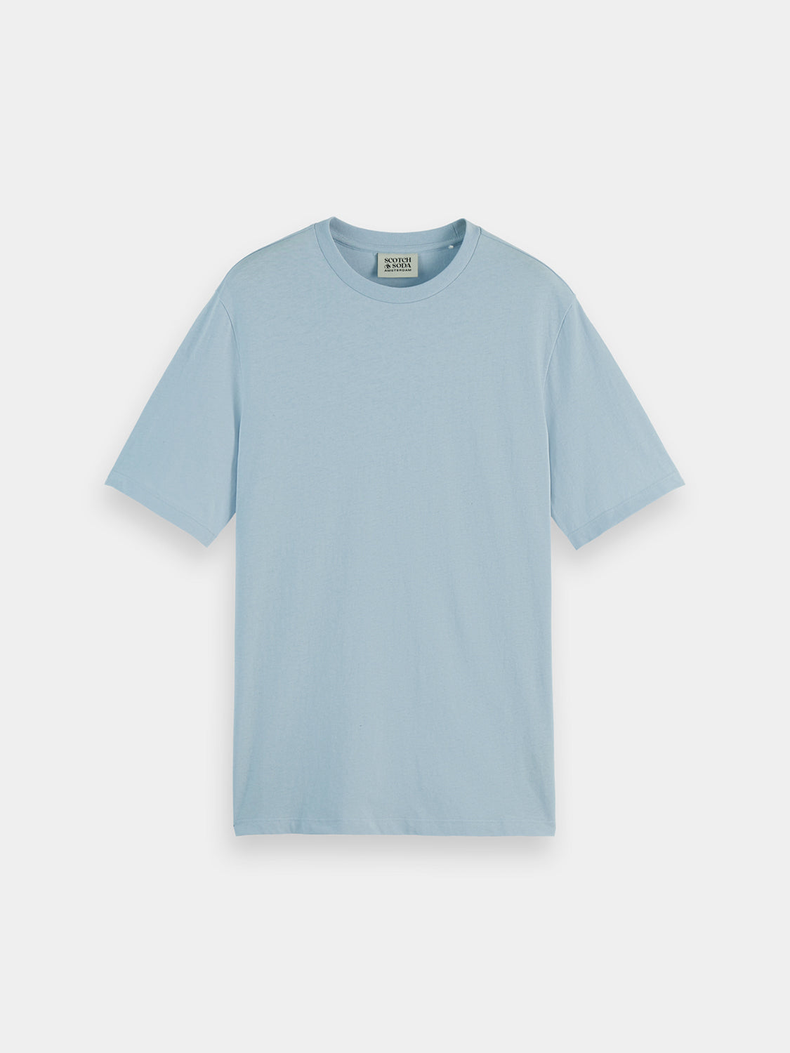 Cotton-linen t-shirt - Scotch & Soda AU