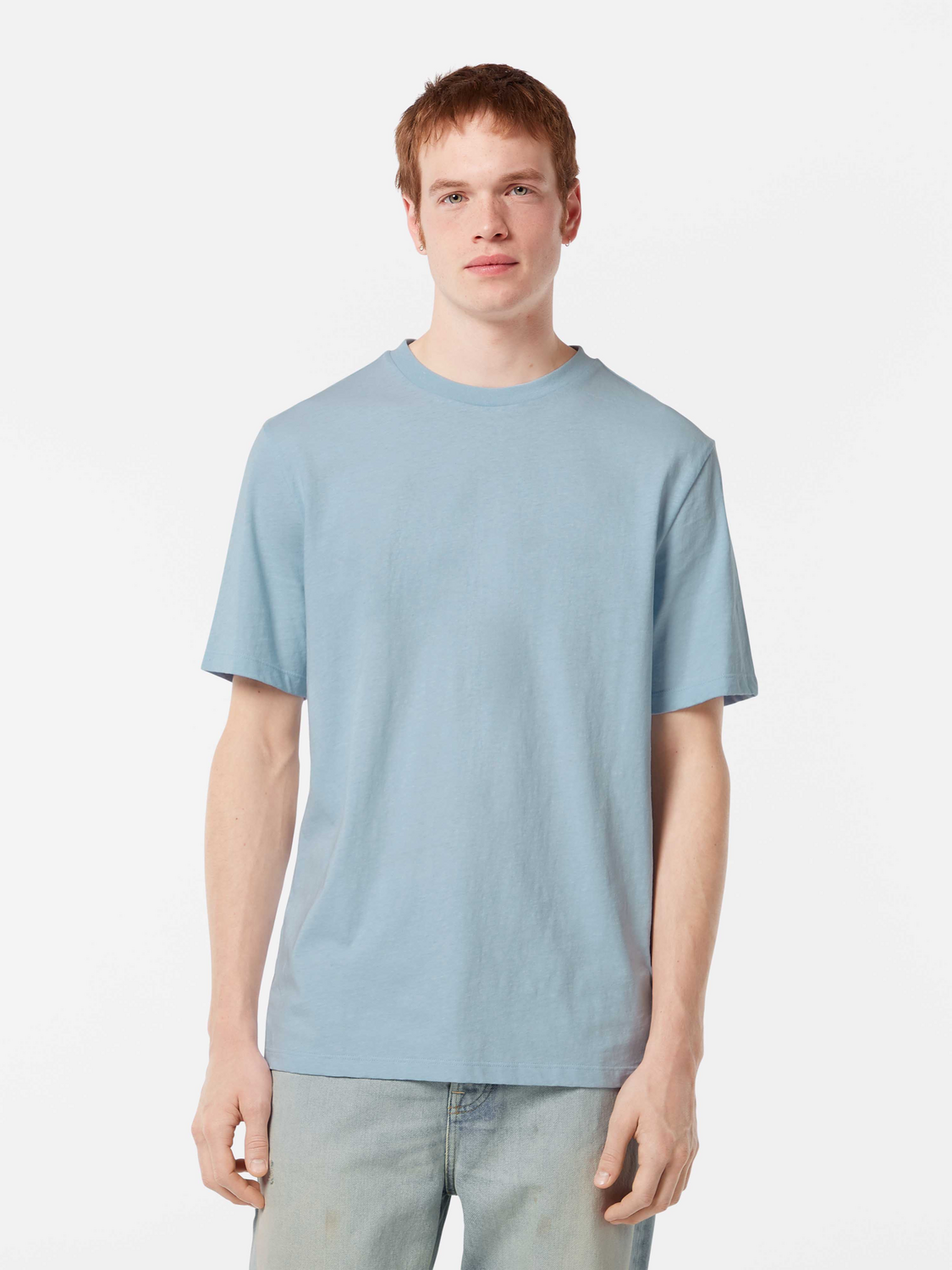 Cotton-linen t-shirt - Scotch & Soda AU