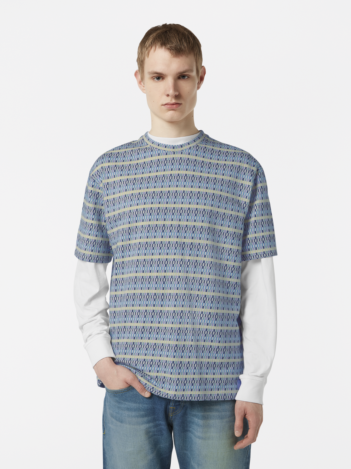 Jacquard t-shirt - Scotch & Soda AU