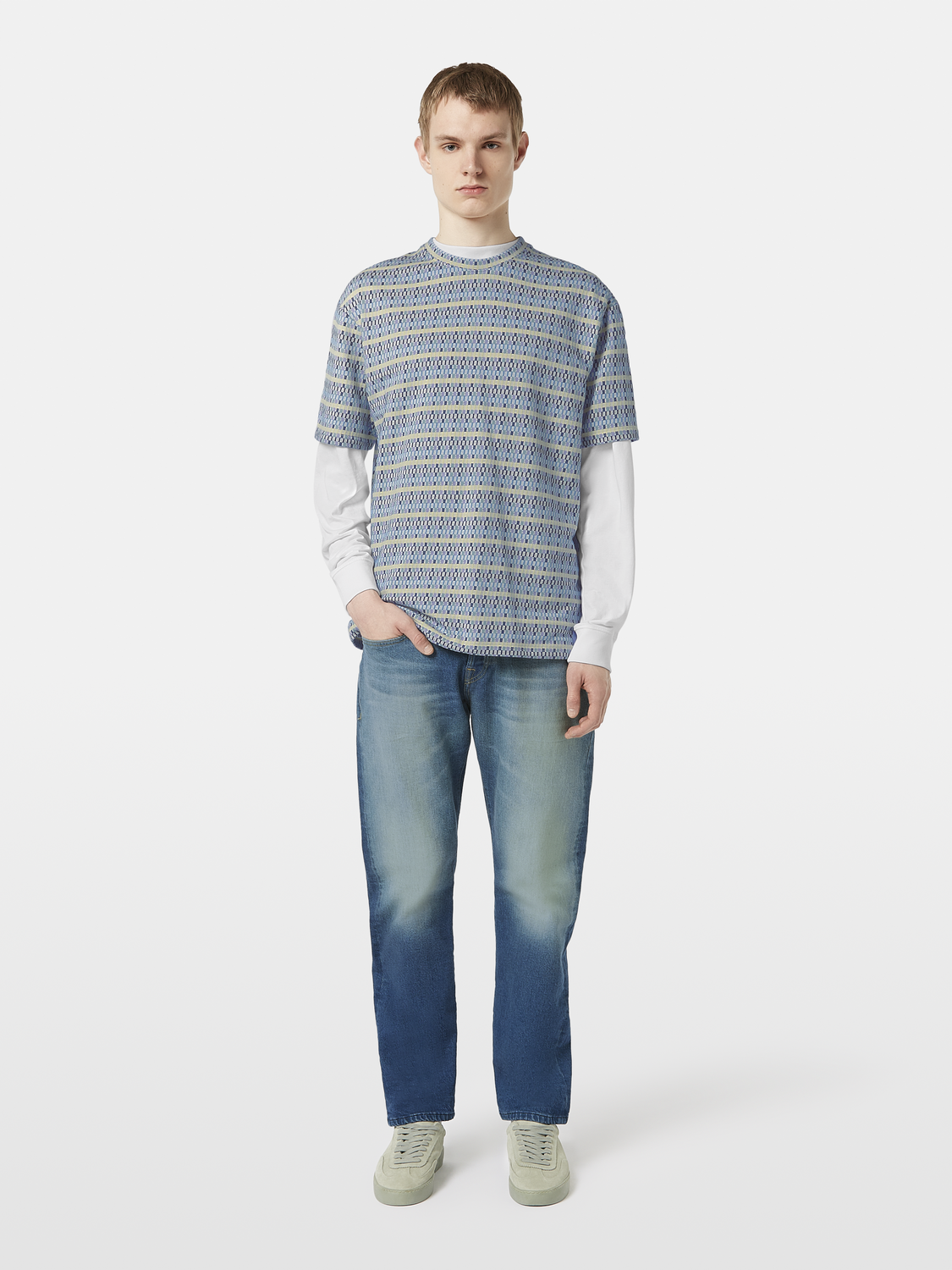 Jacquard t-shirt - Scotch & Soda AU