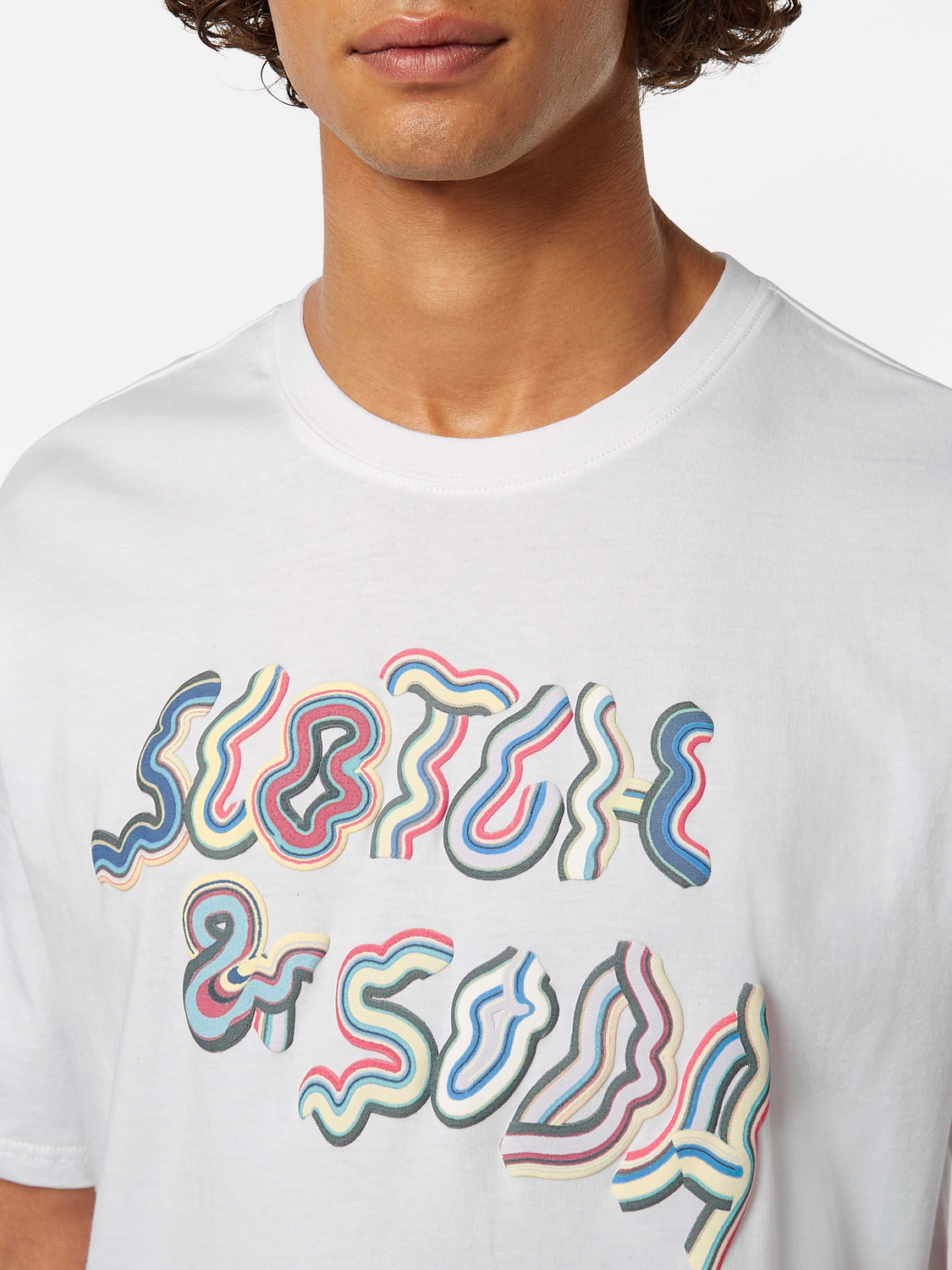 Graphic logo t-shirt - Scotch & Soda AU