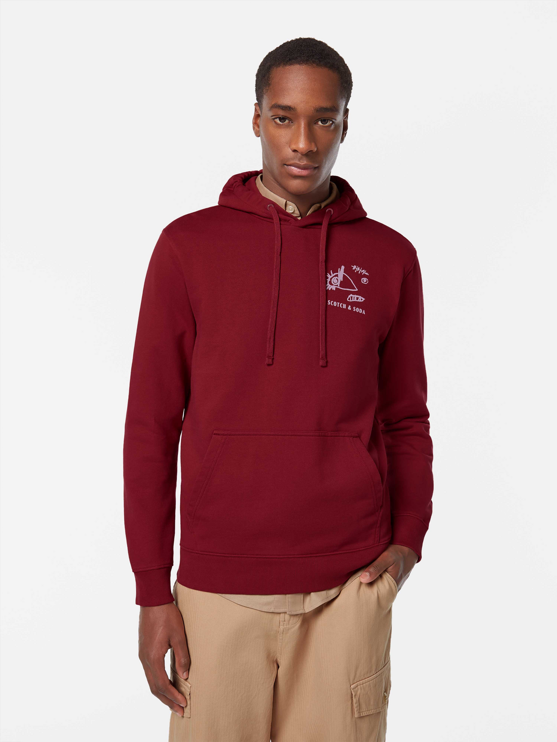 Artwork hoodie - Scotch & Soda AU