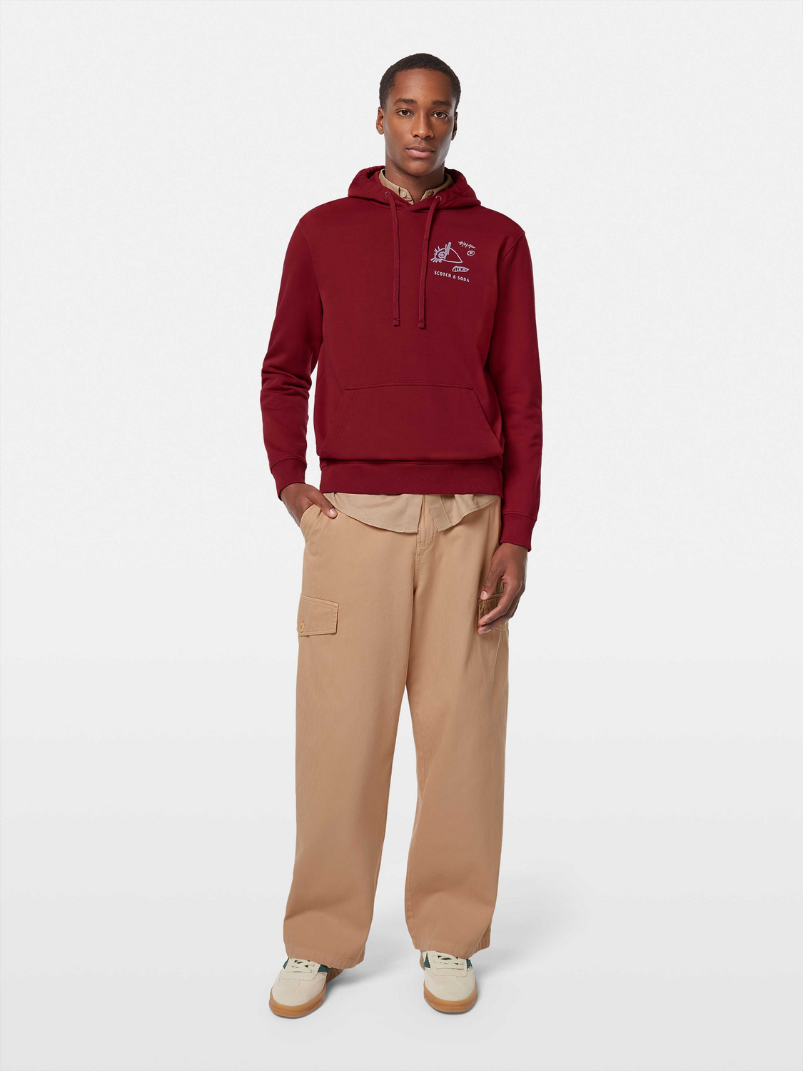 Artwork hoodie - Scotch & Soda AU