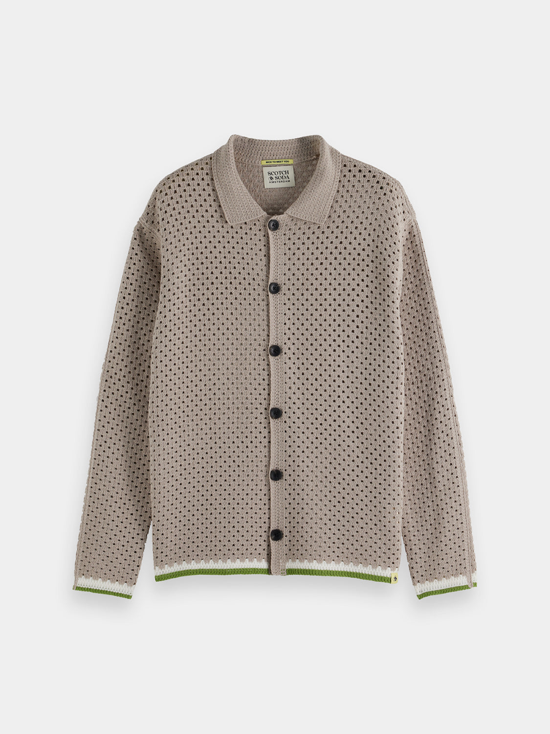 Crochet shirt - Scotch & Soda AU