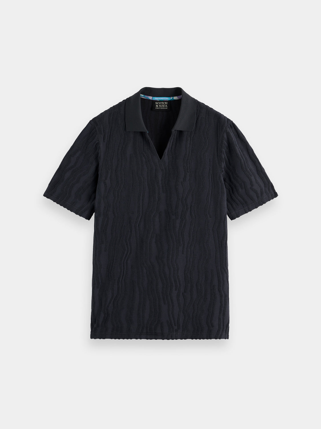 Jacquard terry polo - Scotch & Soda AU