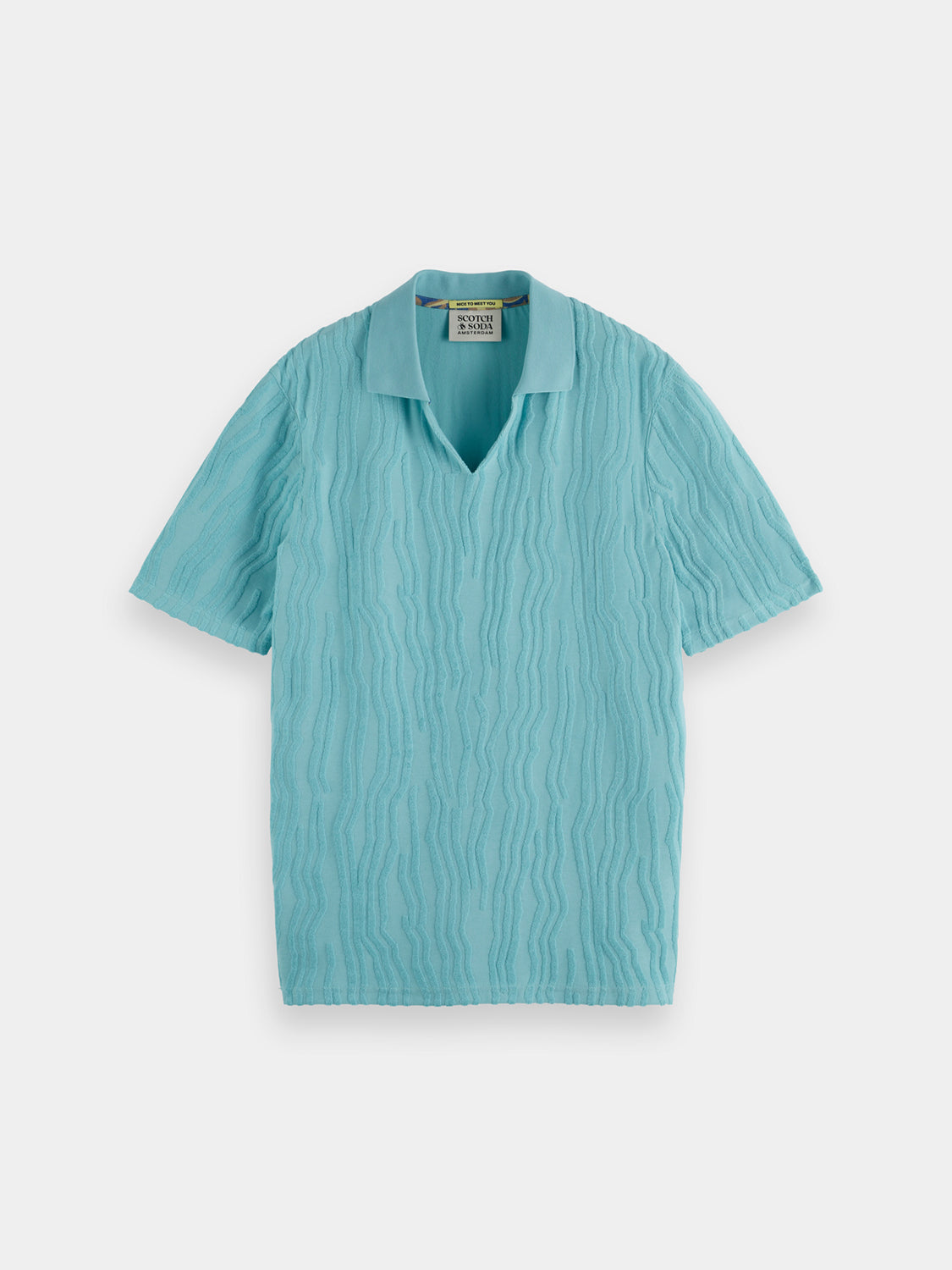 Jacquard terry polo - Scotch & Soda AU