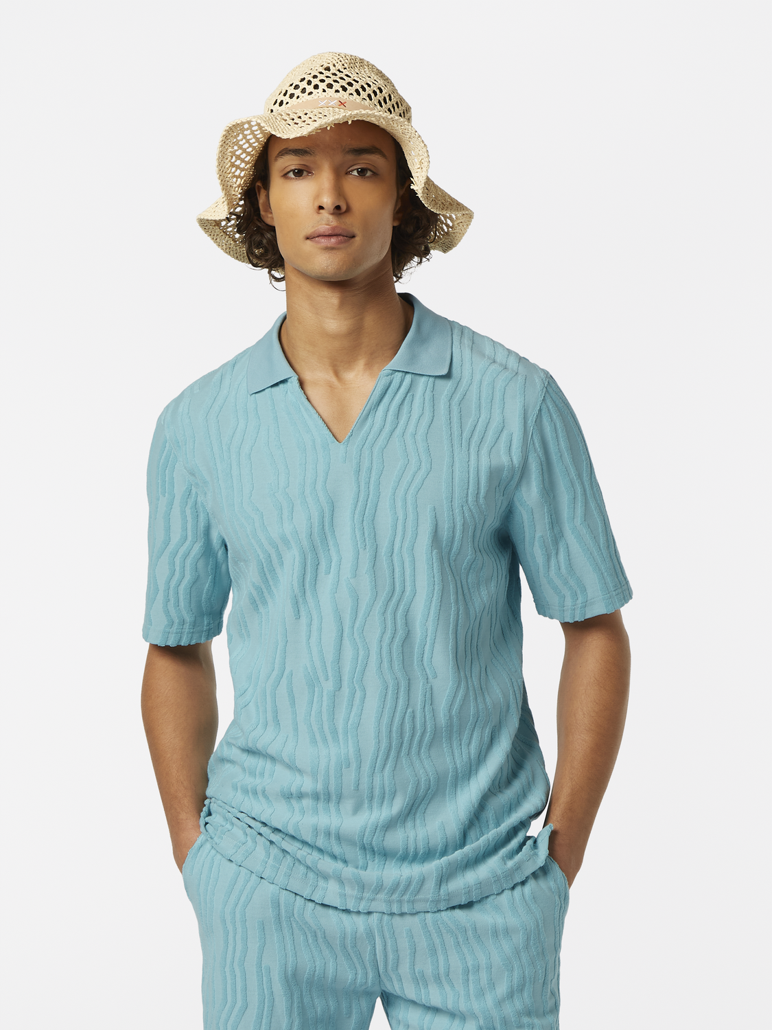 Jacquard terry polo - Scotch & Soda AU