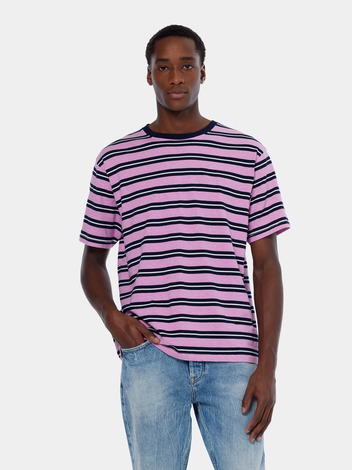 Yarn-dyed t-shirt - Scotch & Soda AU