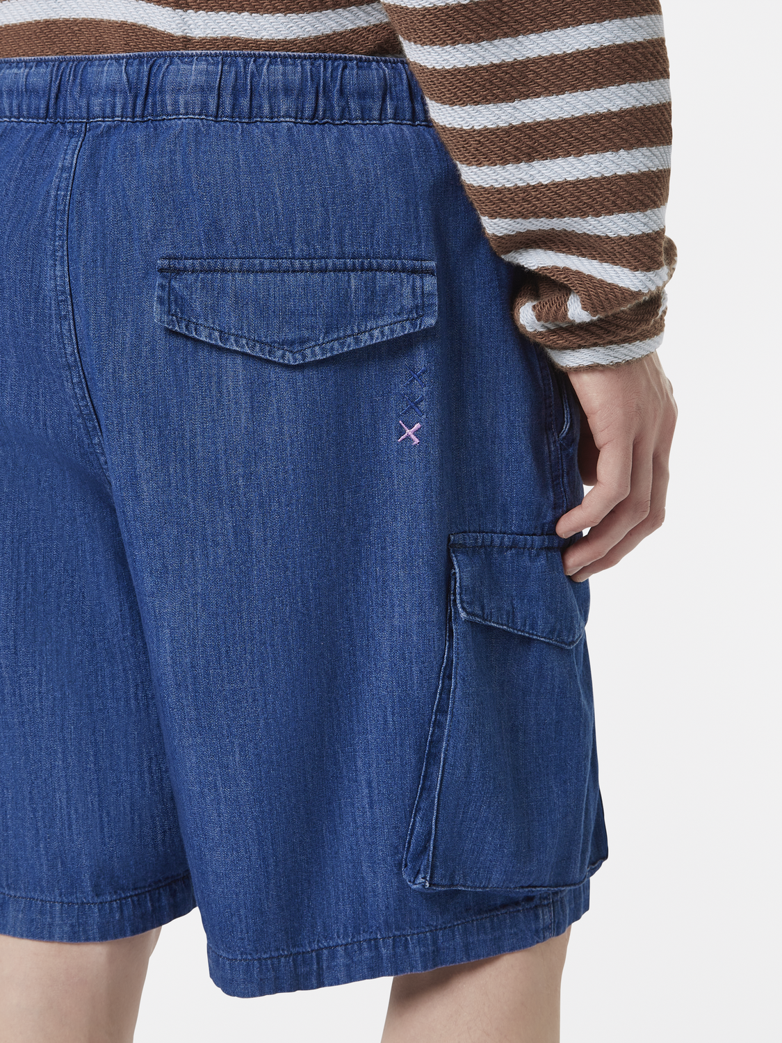 Denim cargo shorts - Scotch & Soda AU