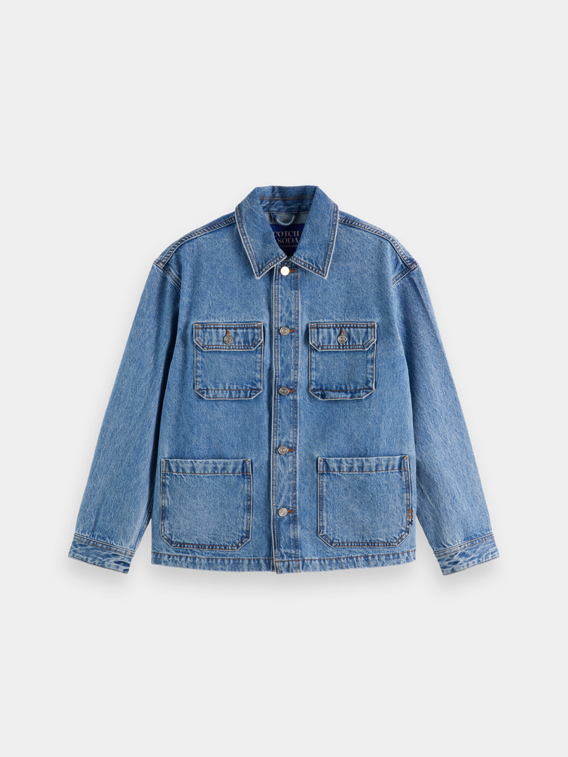 Denim workwear jacket - Scotch & Soda AU