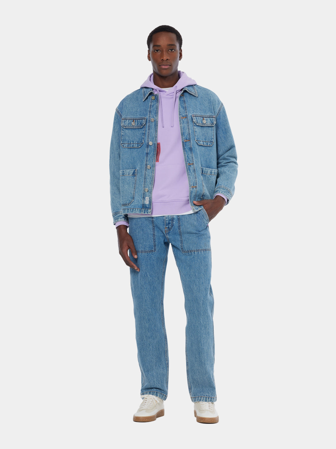 Denim workwear jacket - Scotch & Soda AU