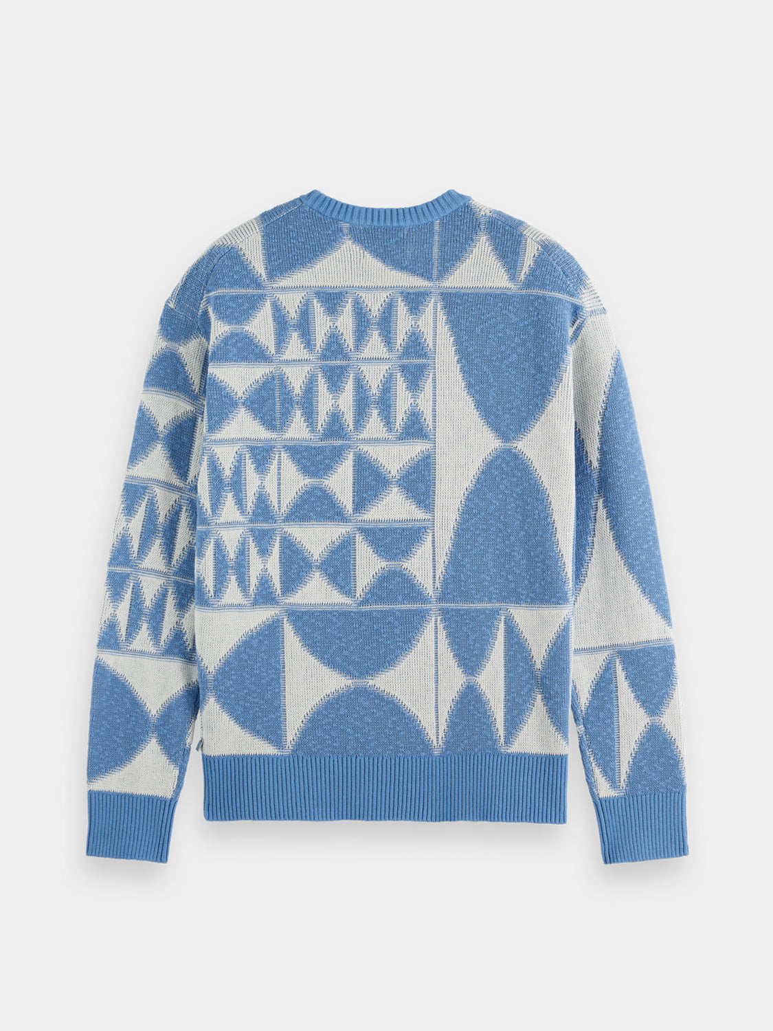 Jacquard crewneck pullover - Scotch & Soda AU