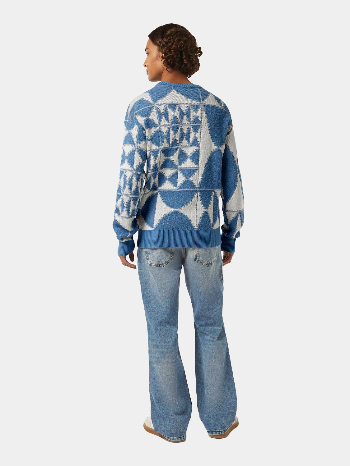 Jacquard crewneck pullover - Scotch & Soda AU