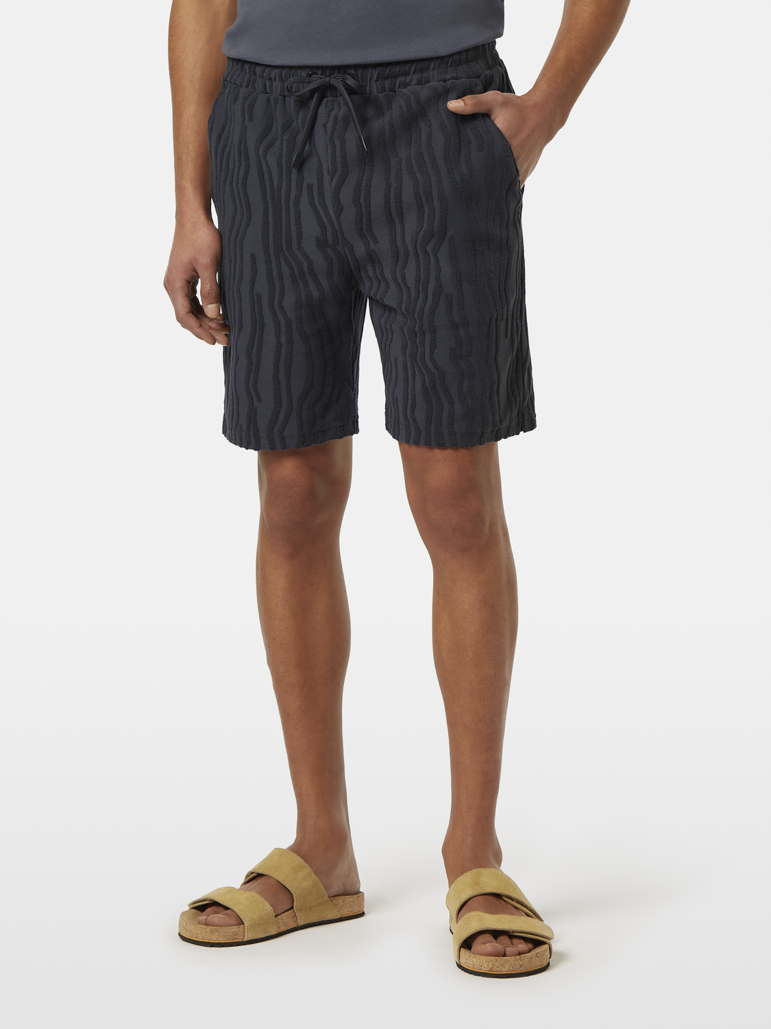 Terry jacquard shorts - Scotch & Soda AU