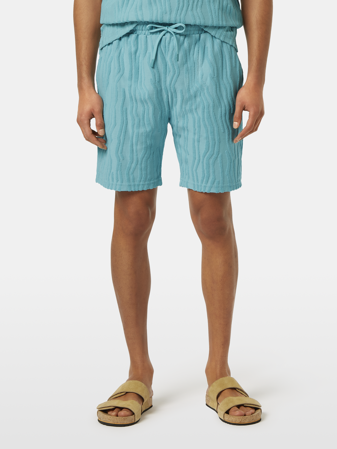 Terry jacquard shorts - Scotch & Soda AU
