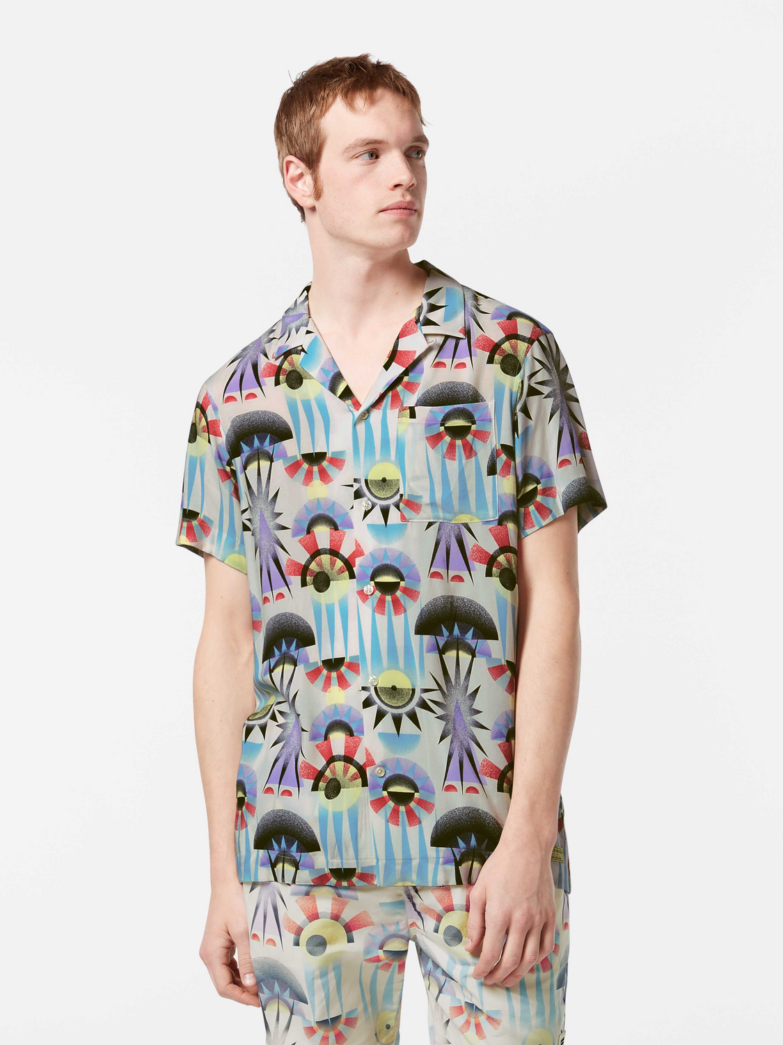 Printed short sleeved shirt - Scotch & Soda AU