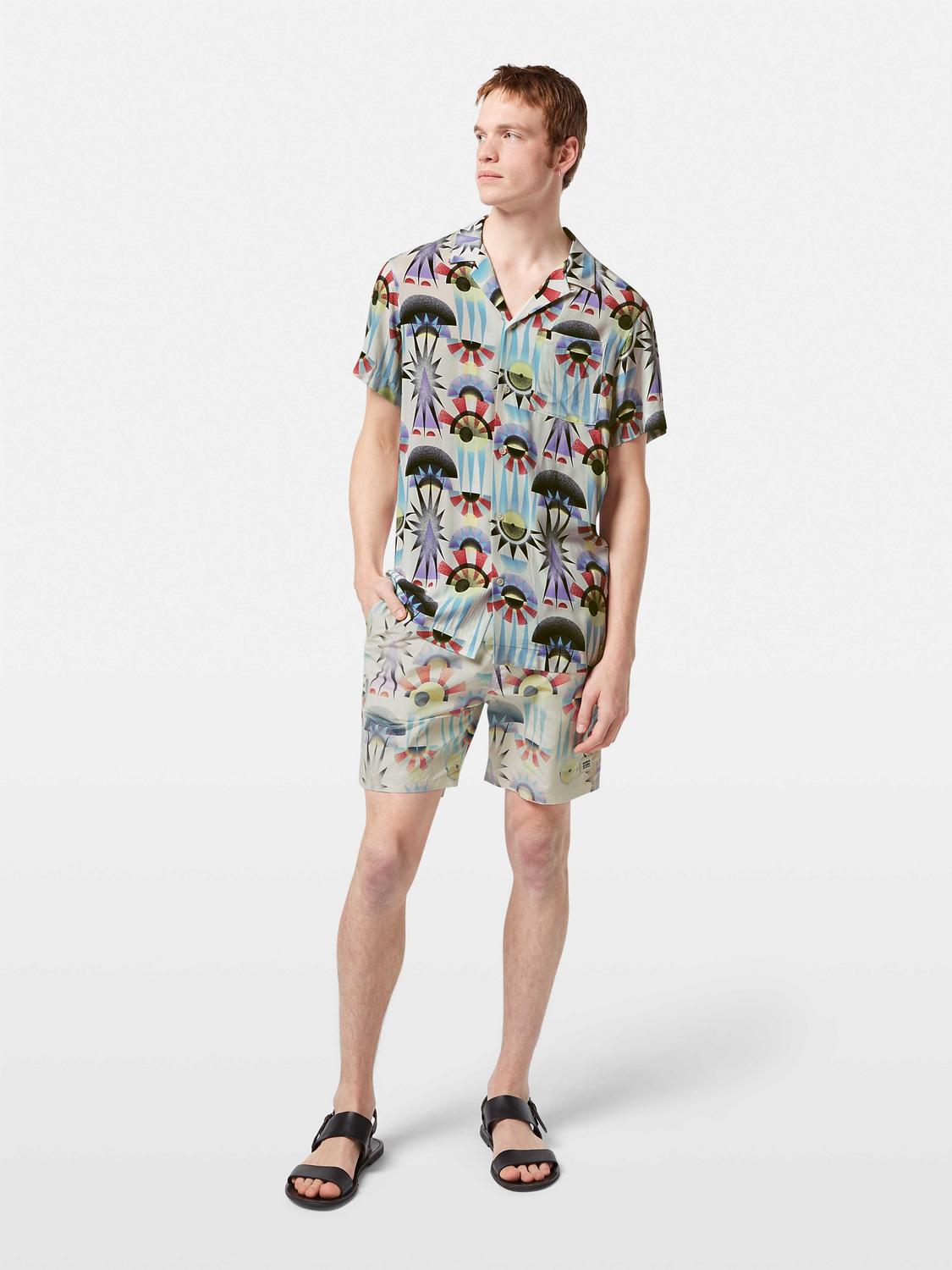 Printed short sleeved shirt - Scotch & Soda AU