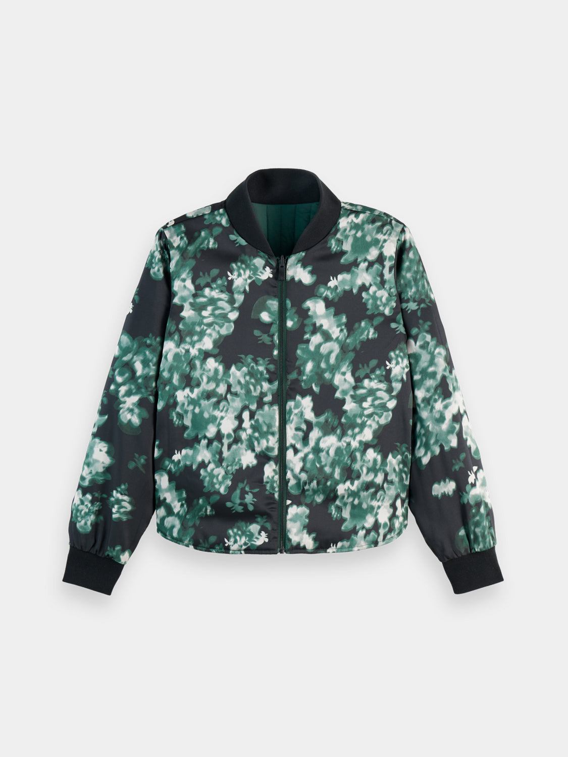 Reversible quilted bomber - Main Image