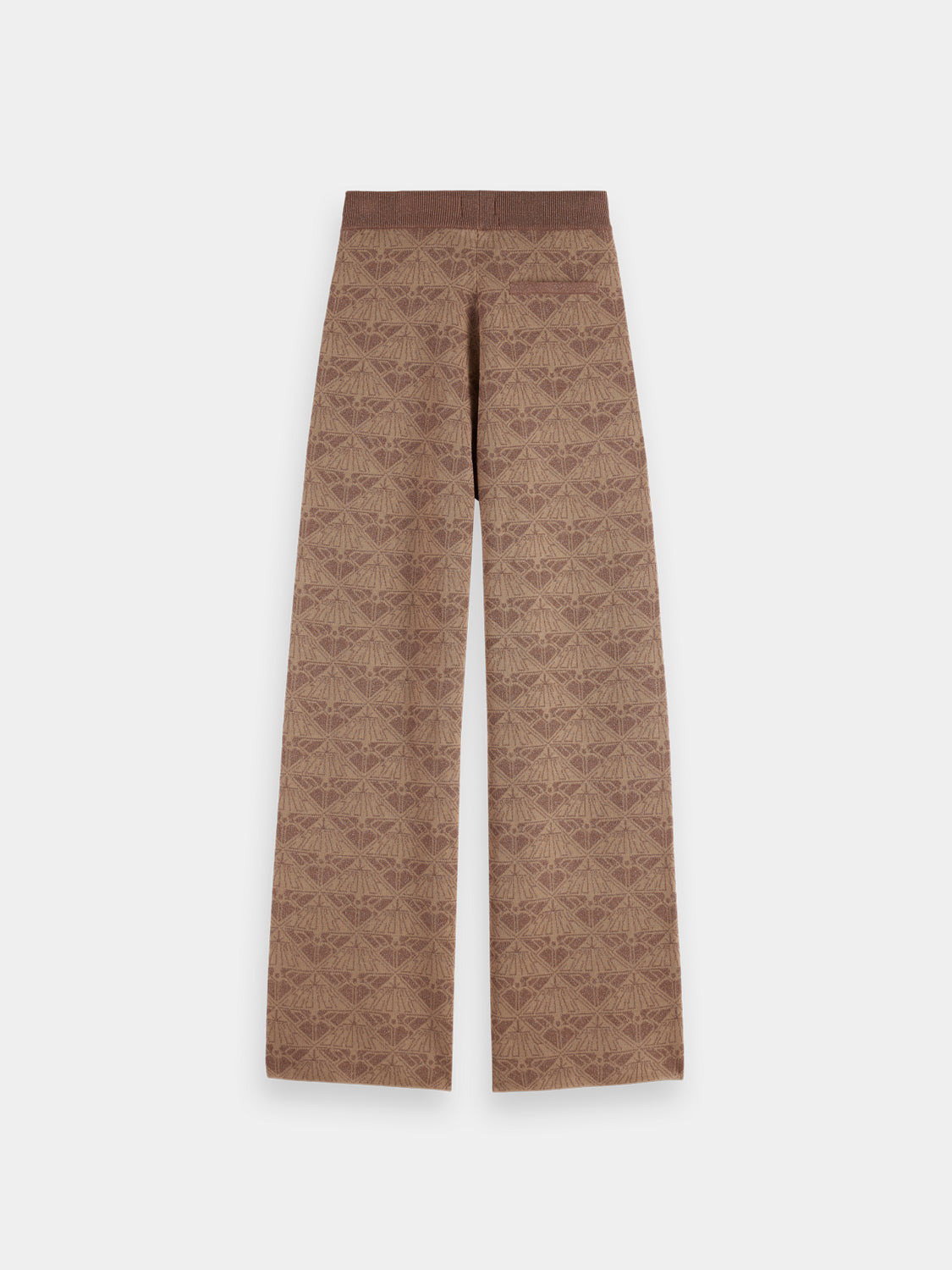 Monogram jacquard pants - Scotch & Soda AU