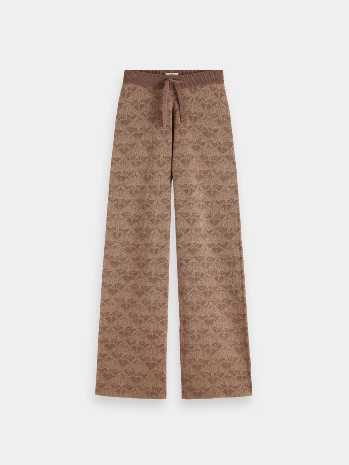 Monogram jacquard pants - Scotch & Soda AU