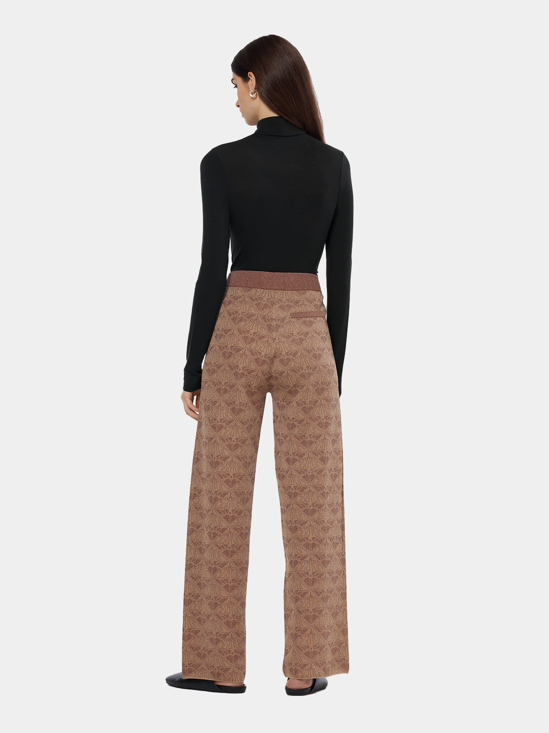 Monogram jacquard pants - Scotch & Soda AU