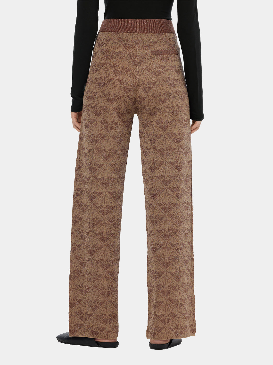 Monogram jacquard pants - Scotch & Soda AU