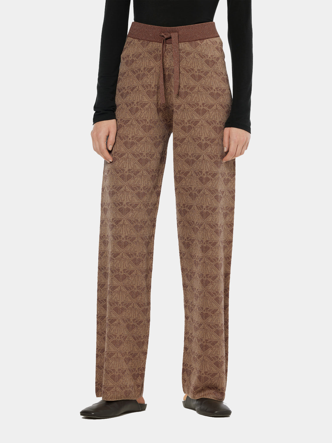 Monogram jacquard pants - Scotch & Soda AU
