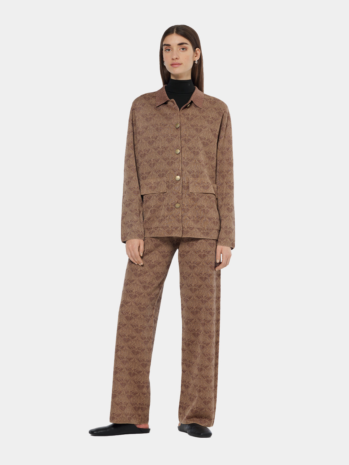 Monogram jacquard pants - Scotch & Soda AU